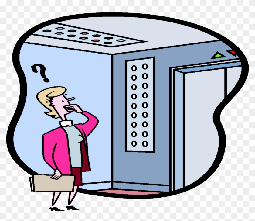 Onboarding Clipart - Stuck In Elevator Clipart #445573