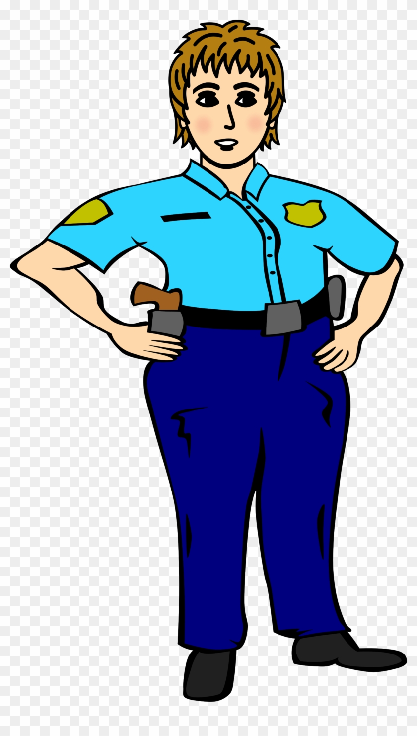 Big Image - Police Officer Clipart #445649