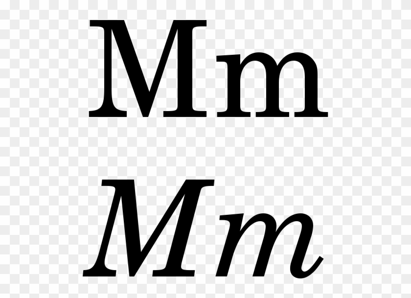File - Latin M - Svg - Latin M - Full Size PNG Clipart Images Download