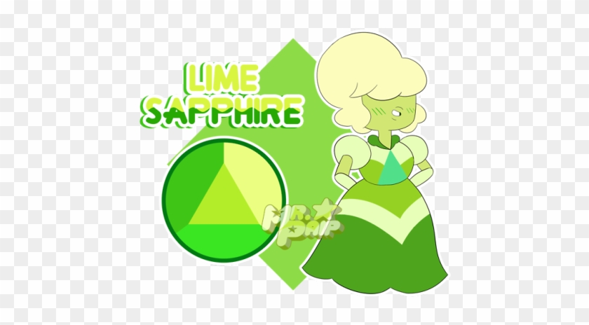 🍋 Lime Sapphire - Cartoon #445790