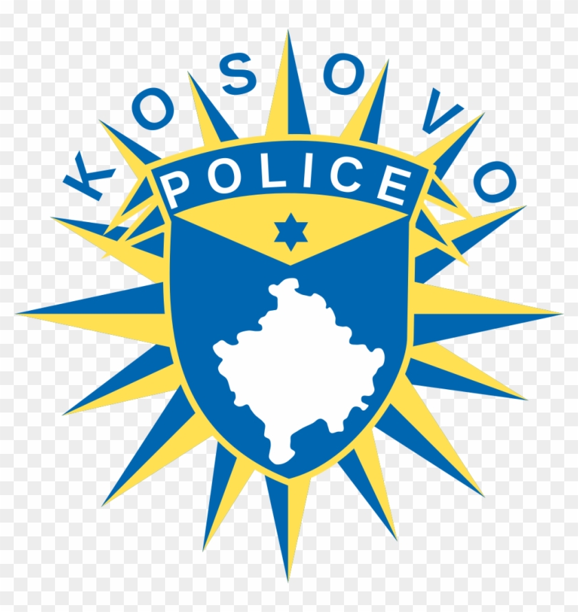 File - Kosovo-police Logo - Svg - Wikipedia, The Free - Police Kosovo #445858