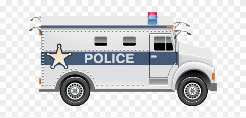 Police Van Clipart #445926