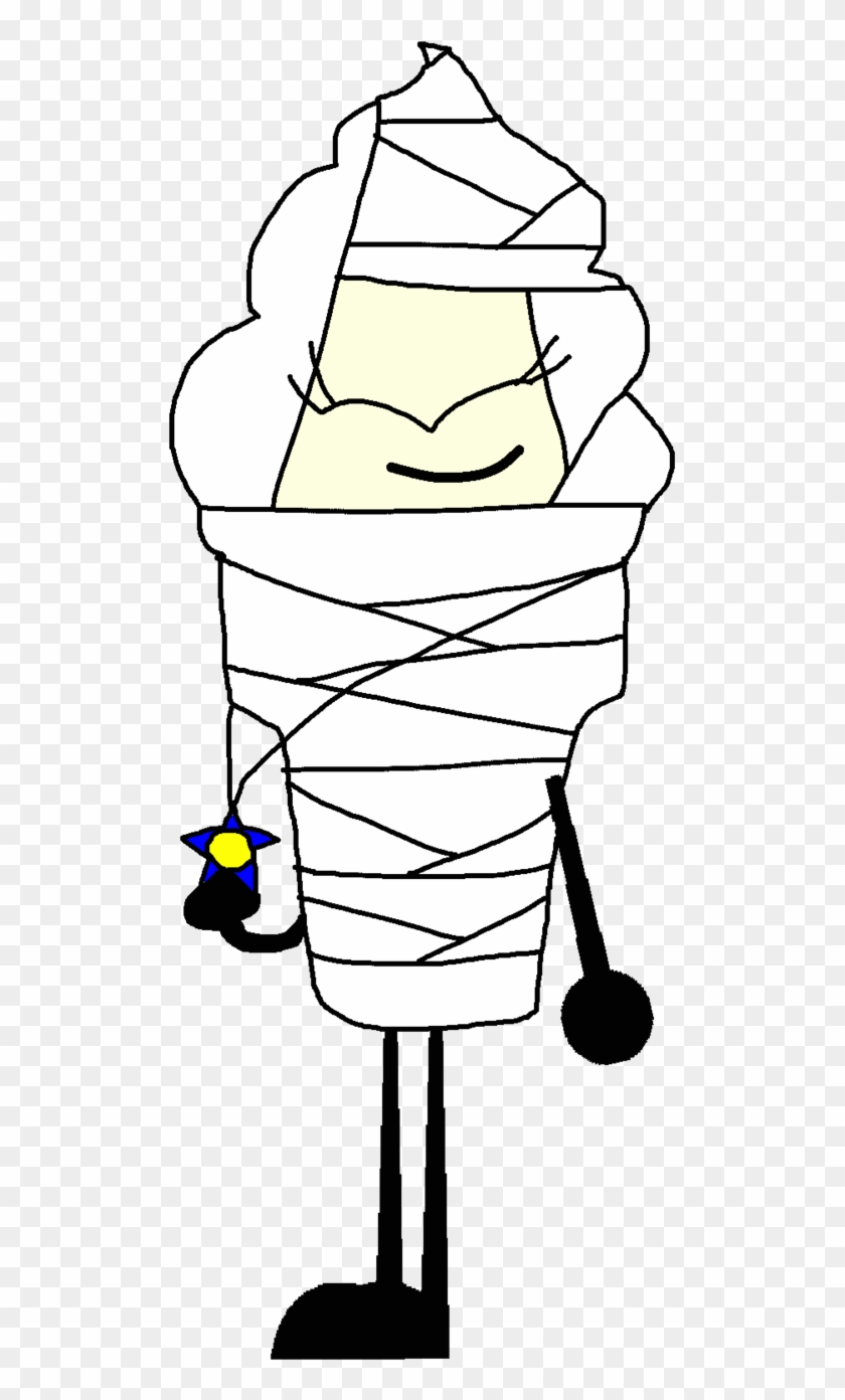 Ice Cream As A Mummy Vector By Thedrksiren - Ice Cream #445939