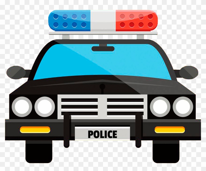 Police Car Cartoon - Cartoon Police Car #445992