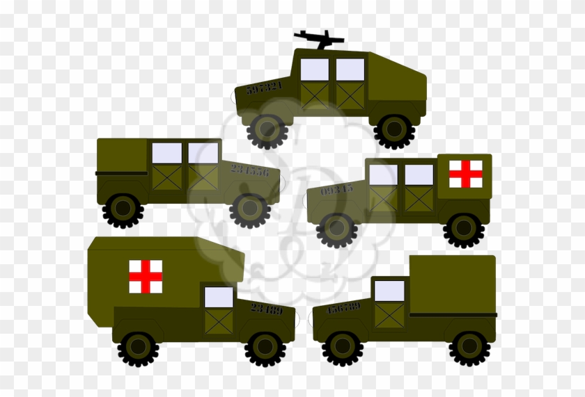 Army Vehicles - - Pattern #446054