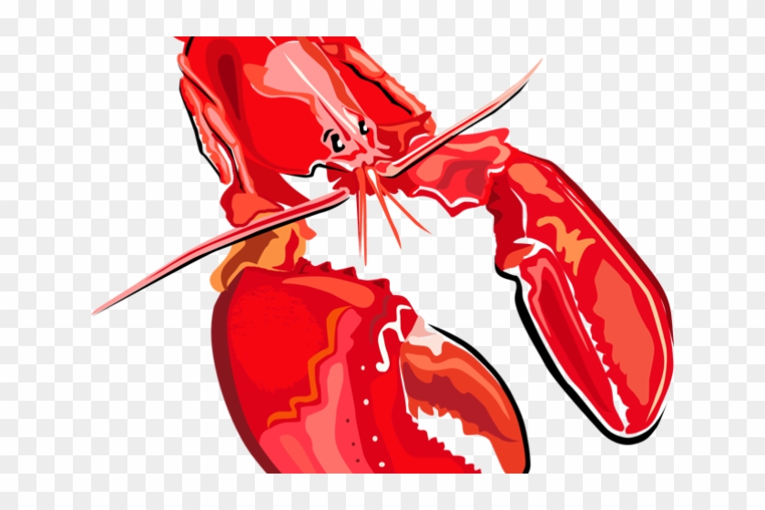 Lobster Clipart Shellfish - Lobster Clipart Transparent #446062