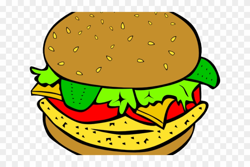 Animated Food Cliparts - Hamburger Clip Art #446099