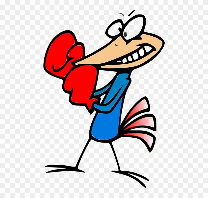 Cartoon Fighting Cliparts 11, Buy Clip Art - Boxing Cartoon Png #446109