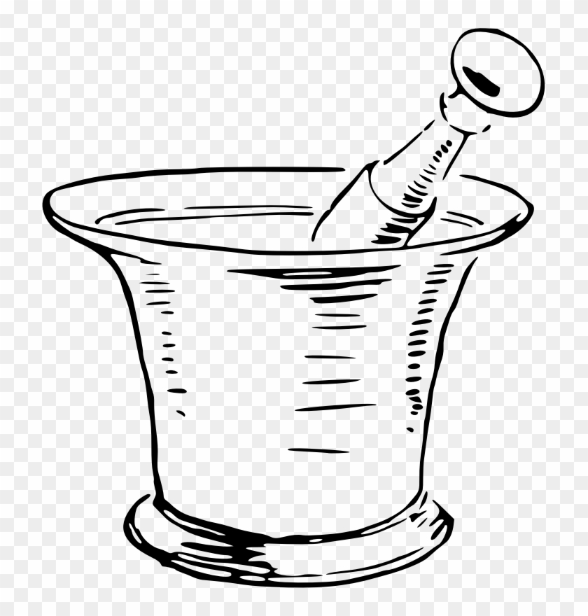 Medium Image - Mortar And Pestle Clipart #446184