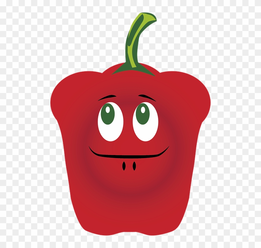 Fruit, Vegetable, Vegetables, Red Pepper, Bell Pepper - Vegetable #446232
