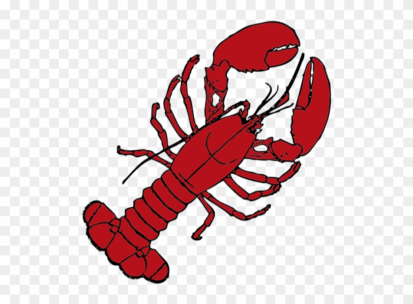 Drawn Lobster Transparent - Red Lobster Throw Blanket #446236