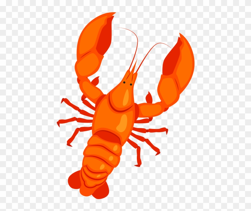 Lobster Seafood Cartoon - Lobster Seafood Cartoon #446271
