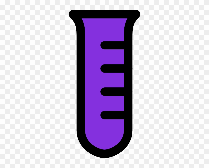 Empty Test Tube Clipart - Colored Test Tube Clipart #446276