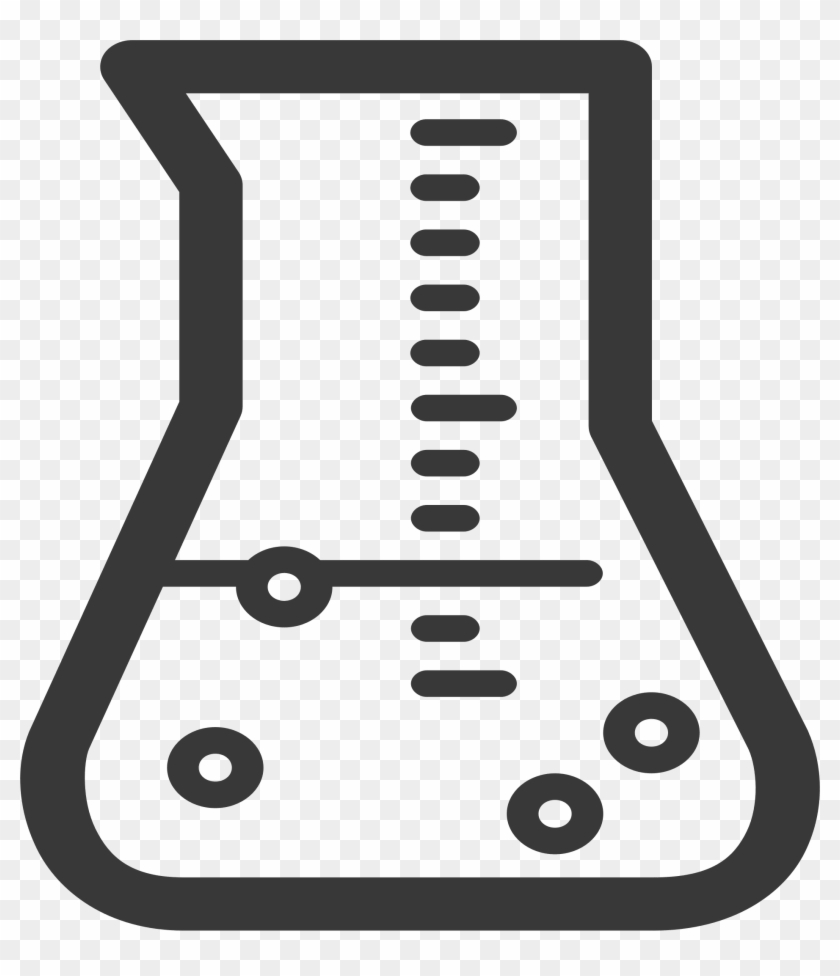 Chemistry Beaker Vector Clipart Image - Beaker Vector Png #446426