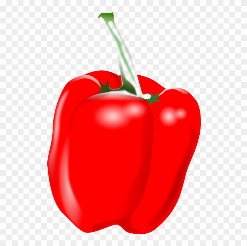 File - Paprika - Svg - Bell Pepper #446495