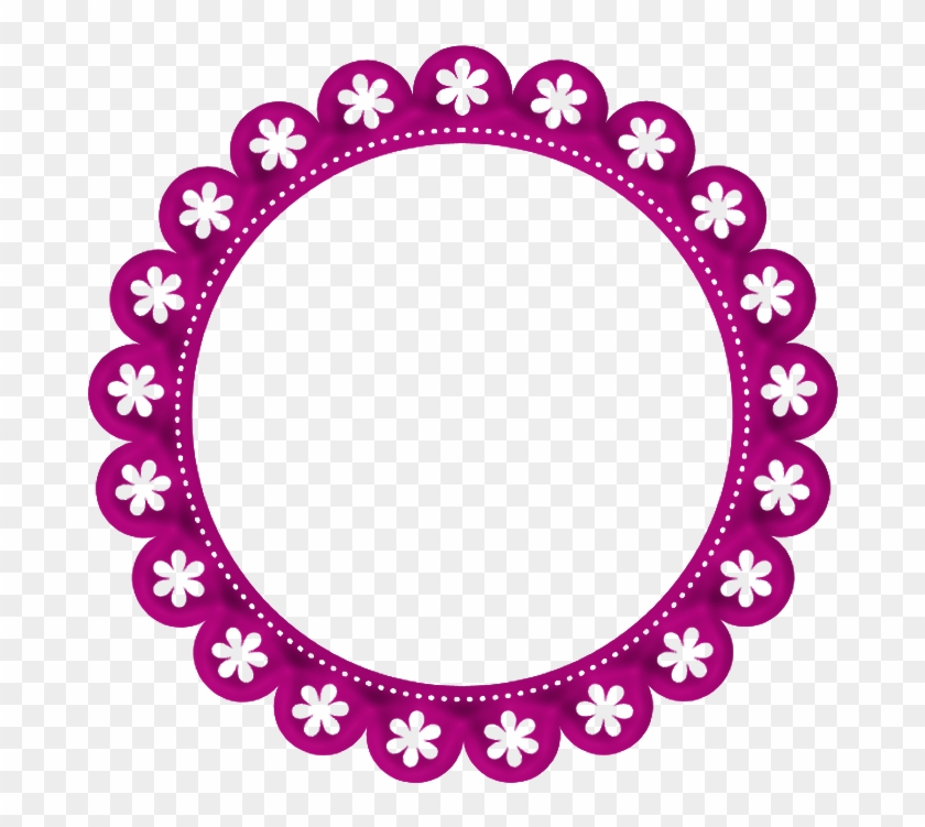 Purple Round - M Monogrammed Wall Clock #446507