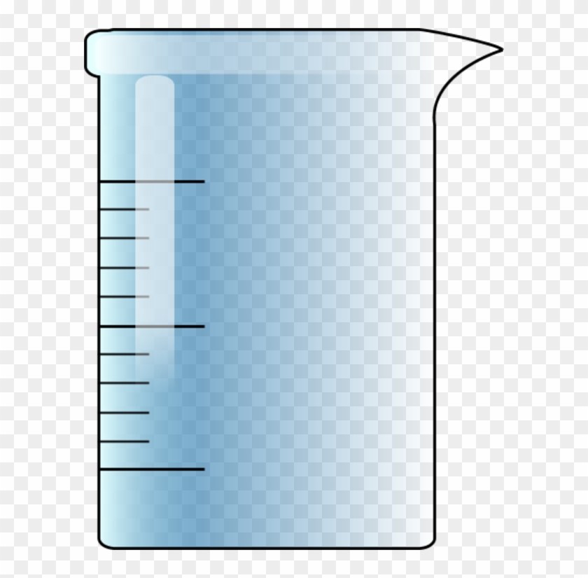 Chemistry Beaker Clipart - Full Beaker Clipart #446523