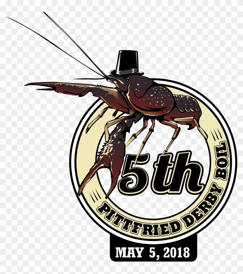 Fifth Annual Pittfried Derby Party And Crawfish Boil - Label #446530