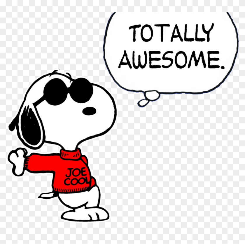 Jeaux Cool - Vati Leaves Removable Lovely Snoopy With Sunglasses #446689