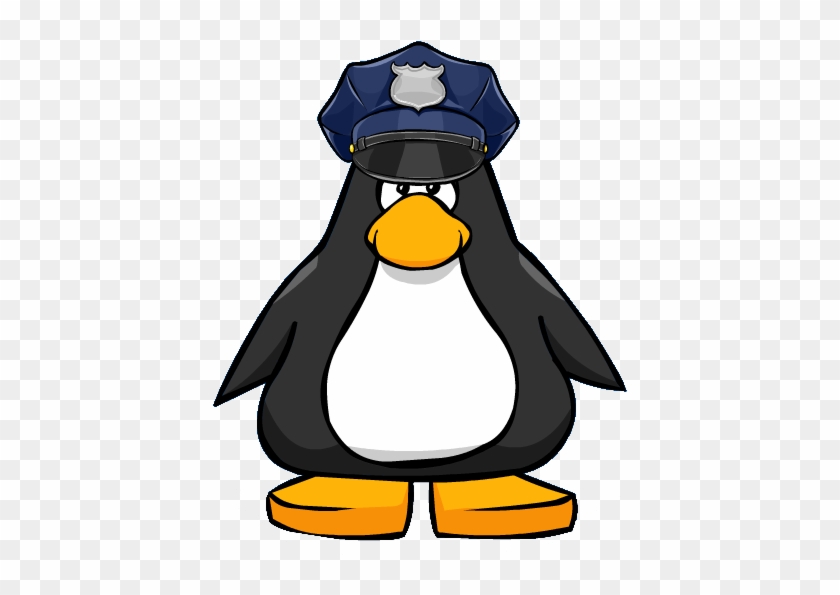 Cop Cap From A Player Card - Penguin With A Top Hat #446719