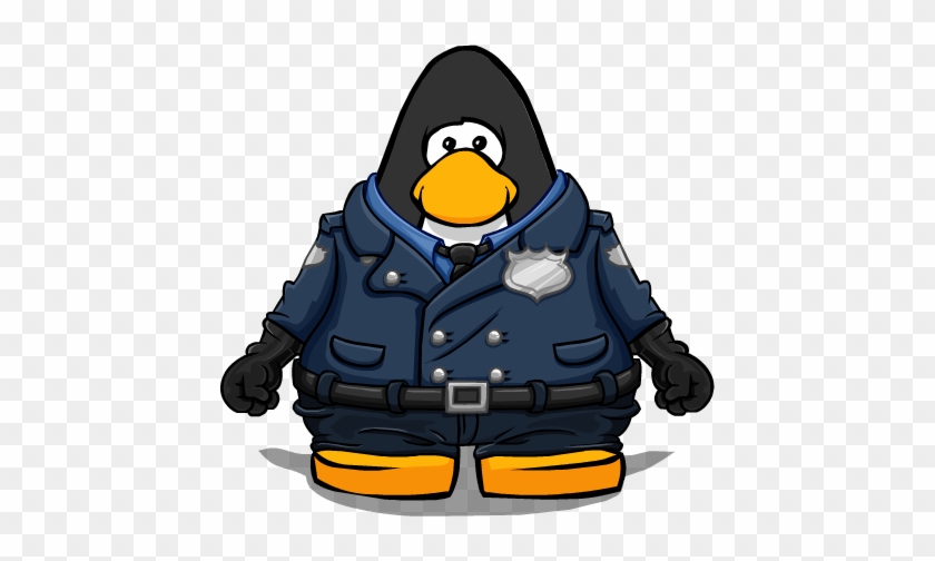 Police Gear From A Player Card - Club Penguin #446726
