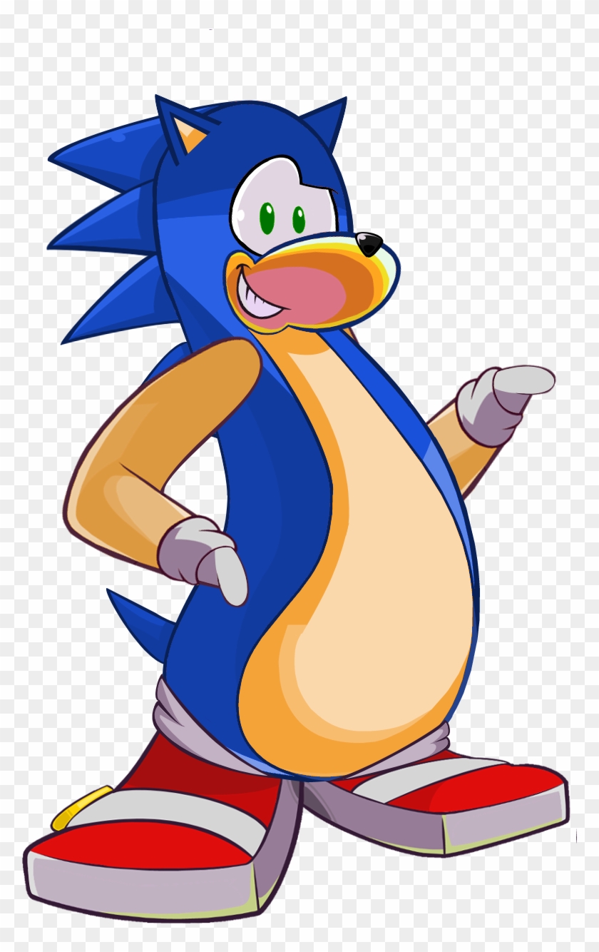 Club Penguin Wiki - Club Penguin Sonic The Hedgehog #446730