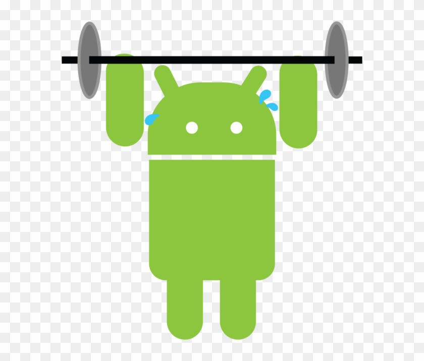Weight Lifting Android Robot By Aliyah-zoe - Cartoon #446855