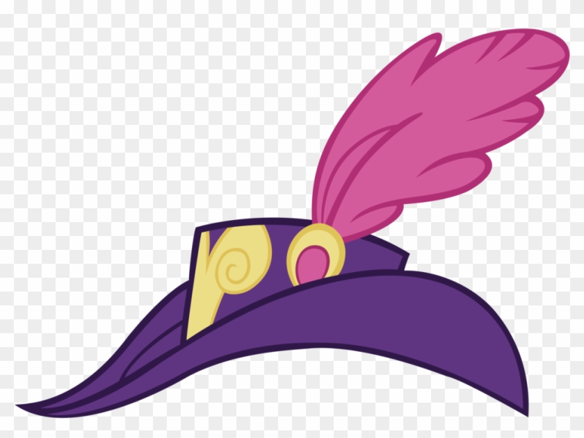 Fancy Hat Png Transparent Image - Hat With Feather Cartoon #446956