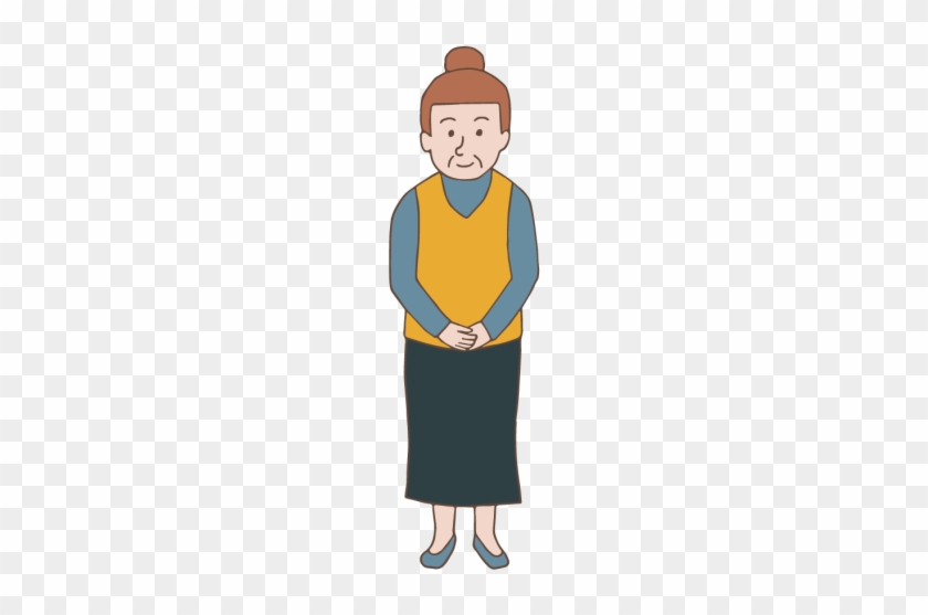 Middle-aged Woman (illustration, Clip Art) - Illustration #446963