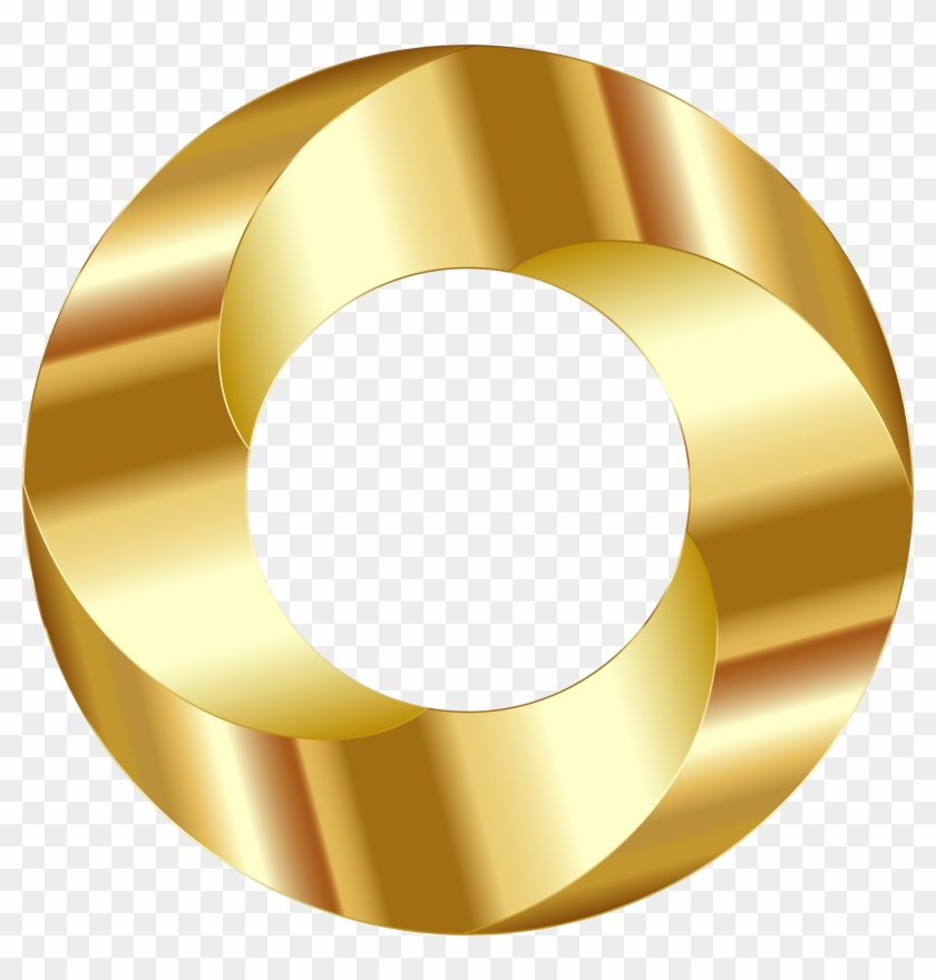 Torus Screw - Gold Screw Png #446997