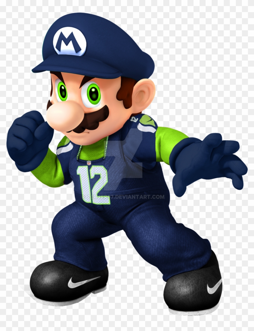 Super Mario Seahawks #446992