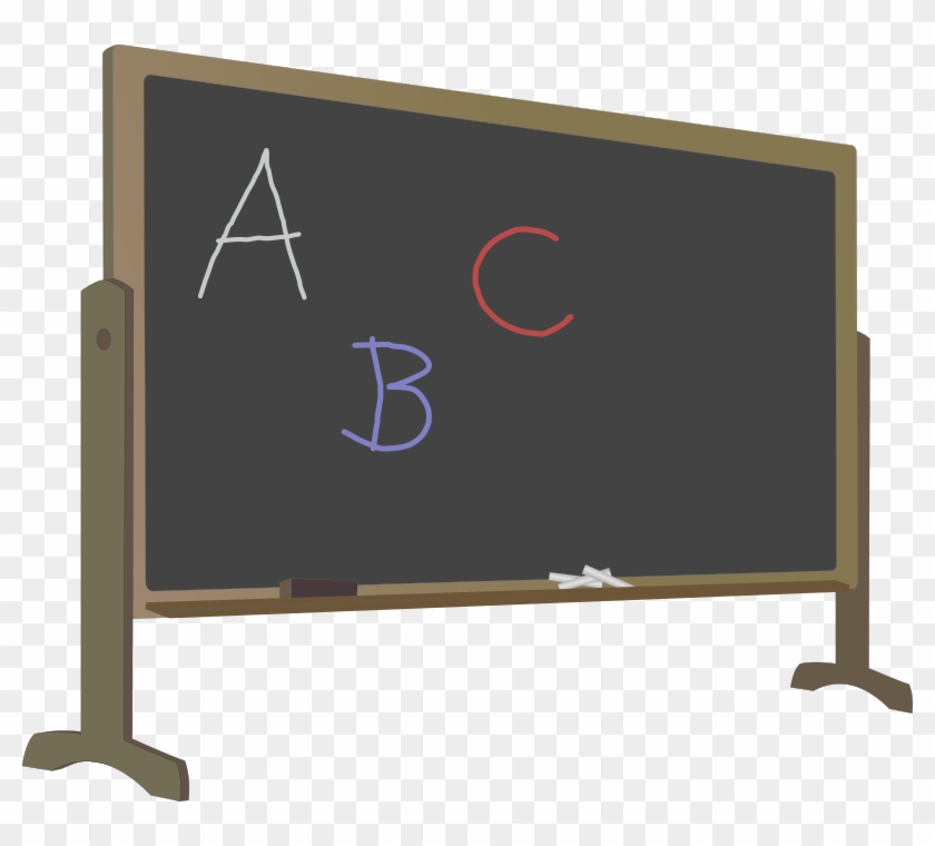 Medium Image - Black Board For Colouring #447010