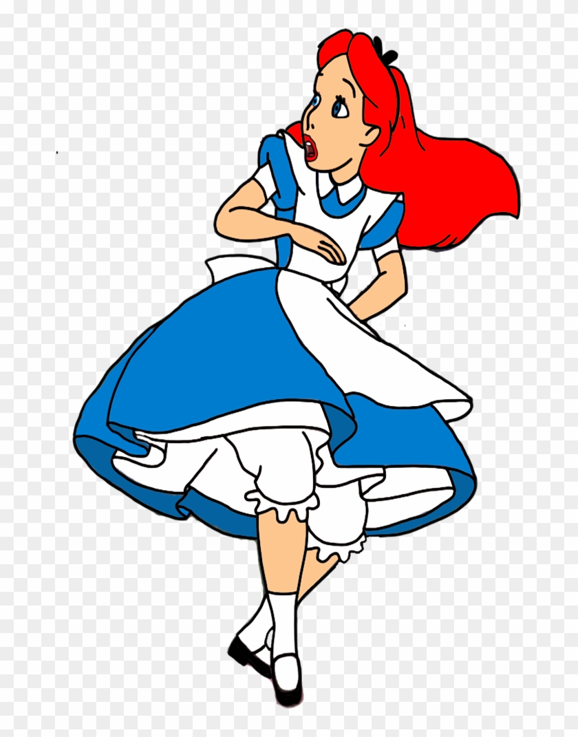 Alice Twirling With Red Hair By Darthraner83 - Alice Twirling With Red Hair By Darthraner83 #447020