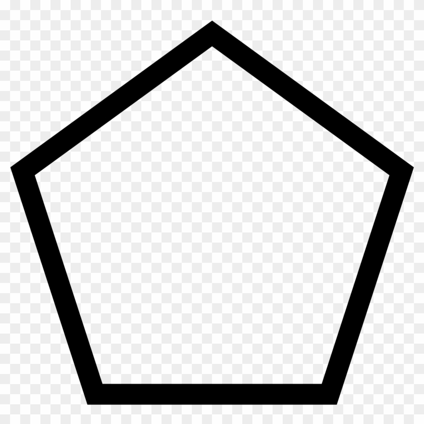 Open - Polygon With 5 Sides #447026