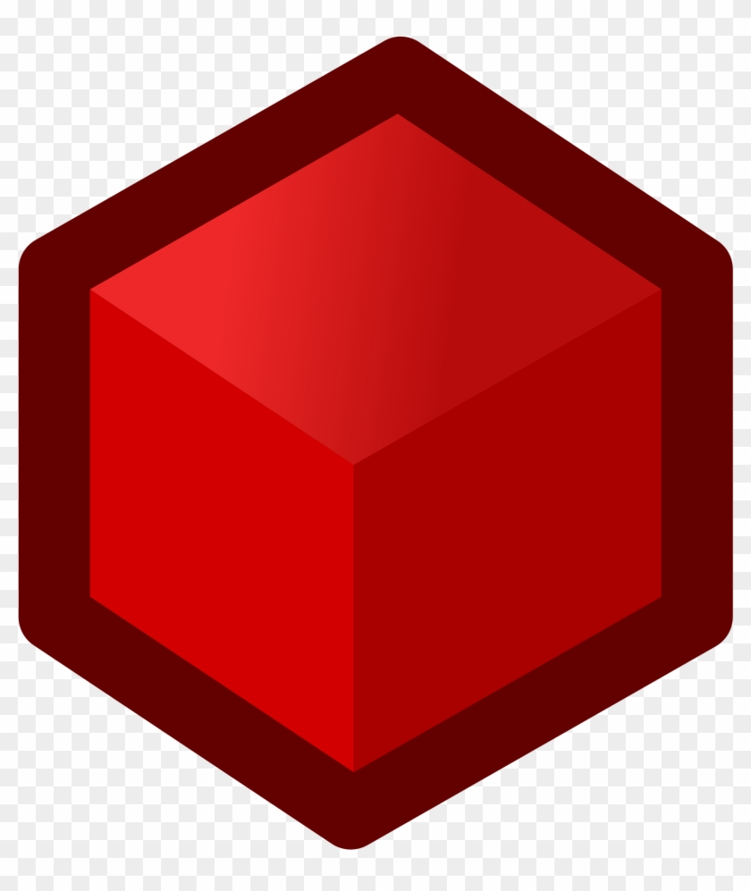 Download - Red Cube Clip Art #447036