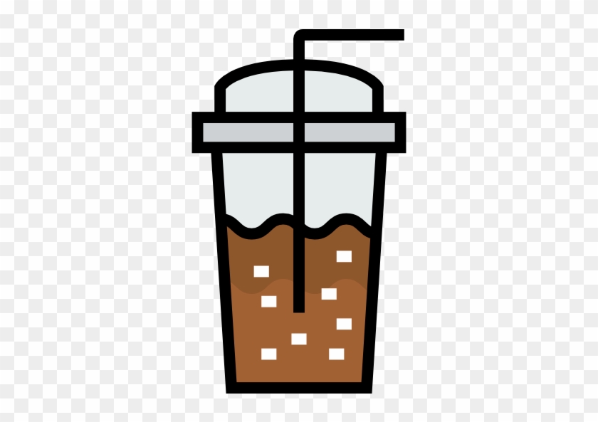 Cup Clipart Frappe - Iced Coffee Symbol #447104