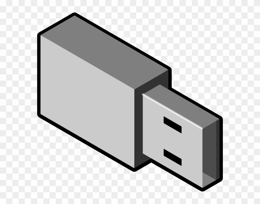 Pendrive Clip Art At Clker - Usb Flash Drive #447124