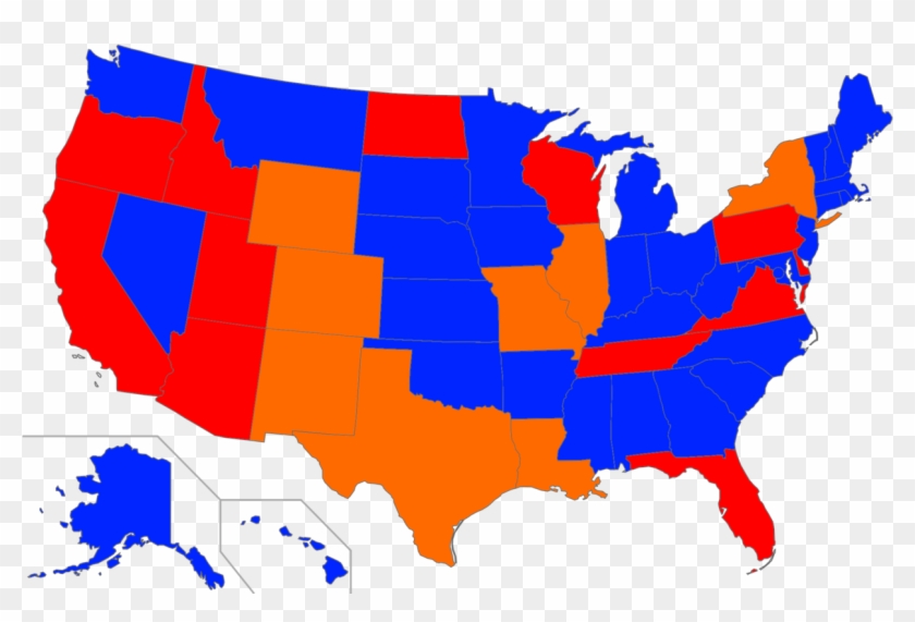 Age Of Sexual Consent In The United States - States By Political Party #447128