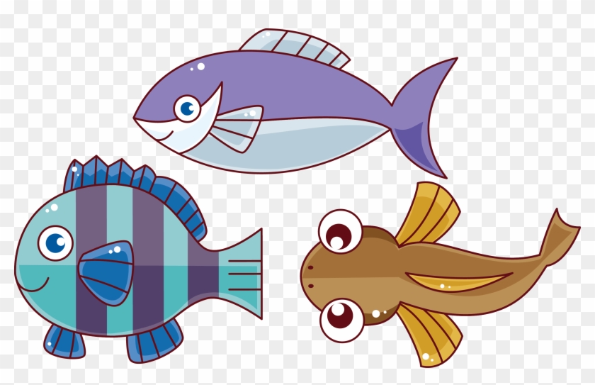Fish Euclidean Vector Illustration - Mediases 手帳ケース Medias Es メディアスes 手帳型 メディアスイーエスn05d #447134