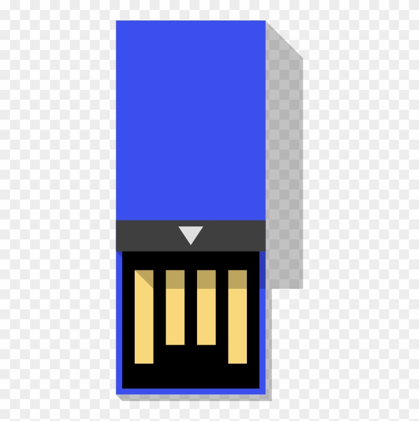 Thumb Drive 4 Free Usb Clip Drive - Vector Graphics #447161