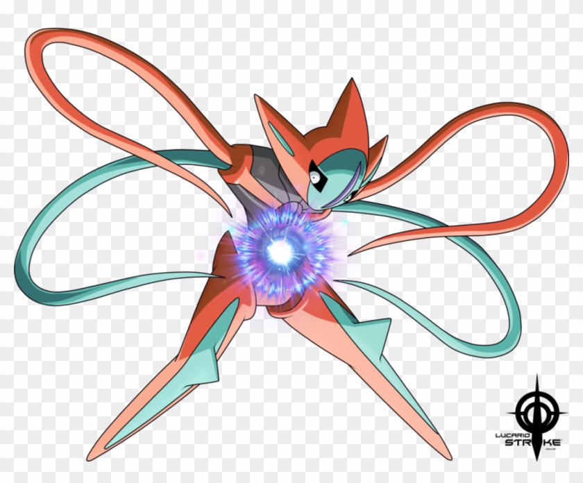 Deoxys Attack By Lucario-strike - Pokemon Deoxys #447200