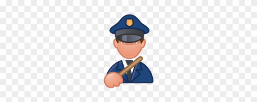 Police Officer - Icones Vetor De Profissoes #447302