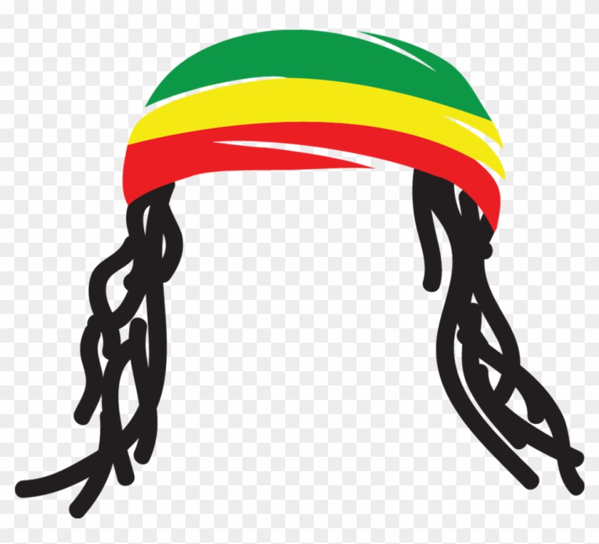 Rasta Rastafarimovement Jamaica Dreads Dreadlocks Stick - Dreadlocks Clipart Png #447319