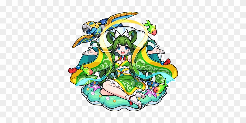 3099 モンスト 乙姫 Free Transparent Png Clipart Images Download