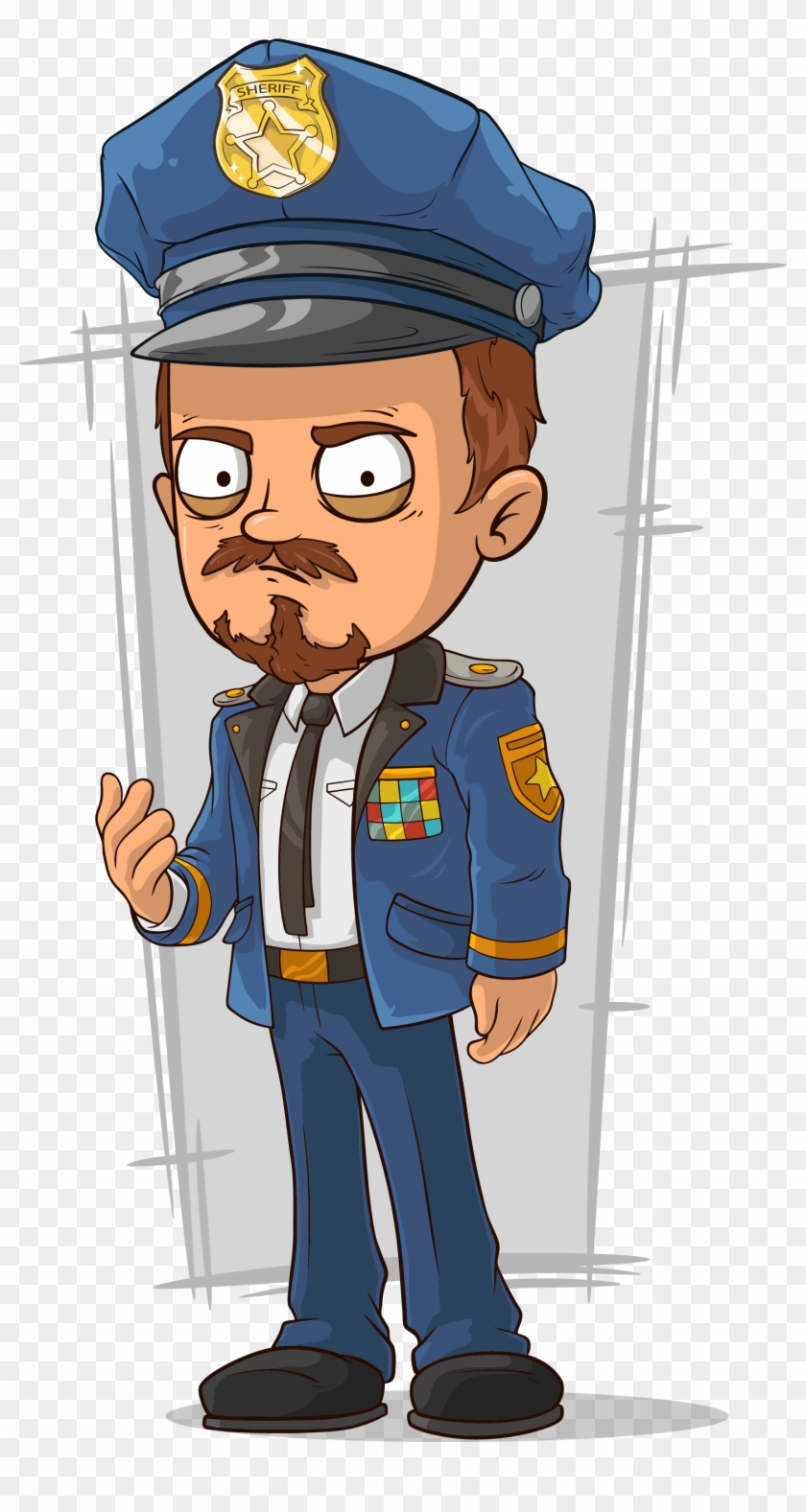 Police Officer Royalty Free Cartoon - Police Officers Cartoon #447352