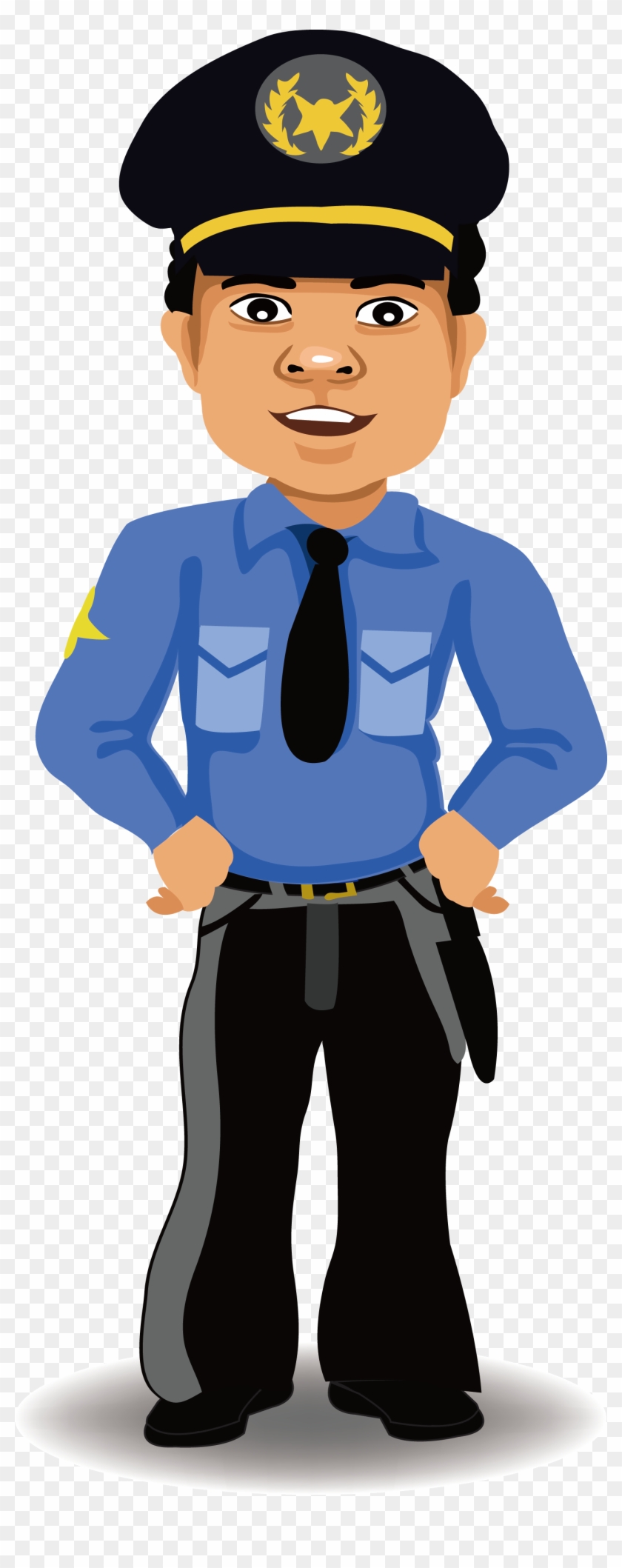 Police Officer Cartoon Security - Police Officer Cartoon Png #447422