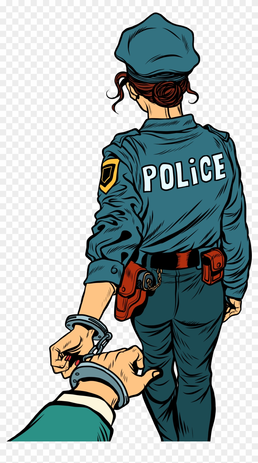 Police Officer Arrest Royalty-free - Police Pop Art #447516