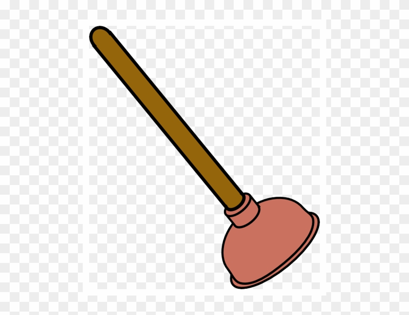 Plunger Clipart Toilet - Toilet Plunger Clipart #447527