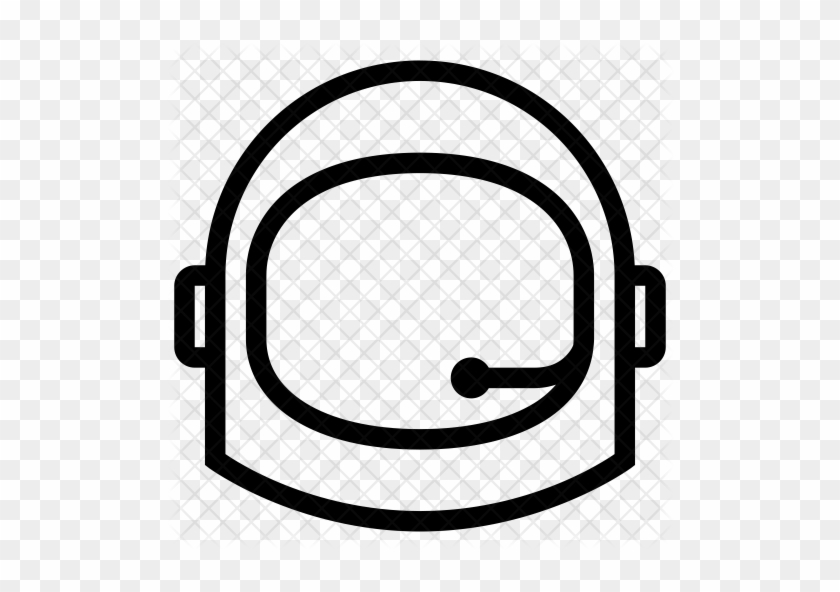 Space Helmet Icon - Astronaut Helmet Clipart #447541