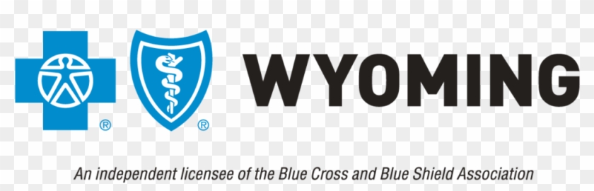 Bcbswy Logo Hz Blue Blk-1 - Blue Cross Blue Shield Of Wyoming #447580